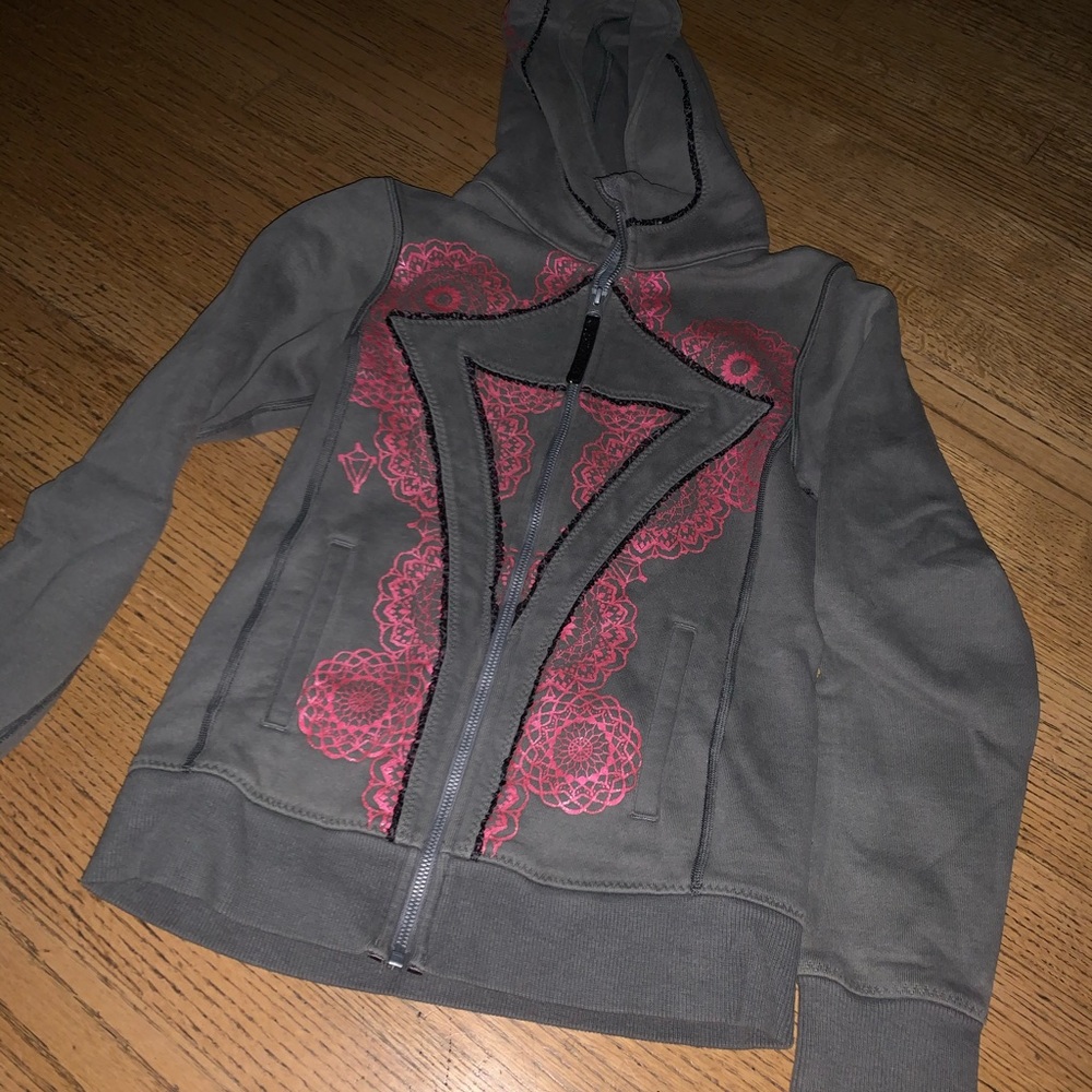 Grey ivivva zip hoodie